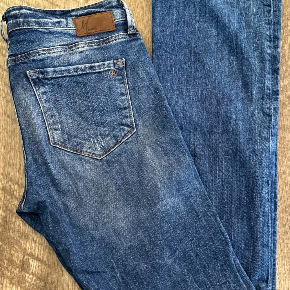 Mavi Women's Boot Cut Jeans - Blue